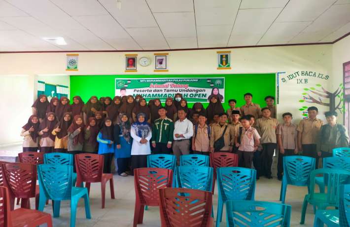 MENERIMA KUNJUNGAN  SANTRI PP MUALLIMIN YOGYAKARTA