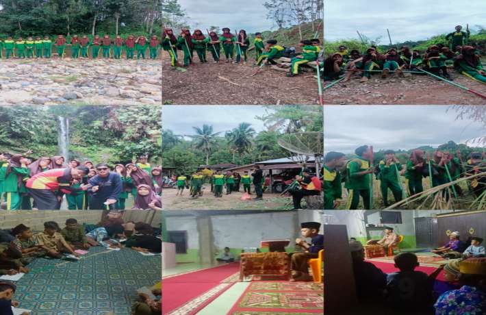 ANGGOTA HW HIKING DI NAGARI LUBUK KARAK